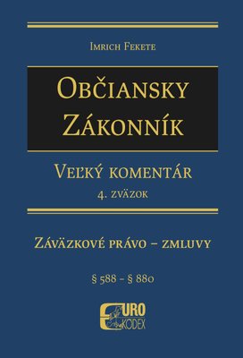 Občiansky zákonník Záväzkové právo - zmluvy