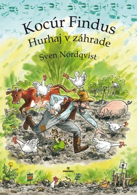 Kocúr Findus Hurhaj v záhrade