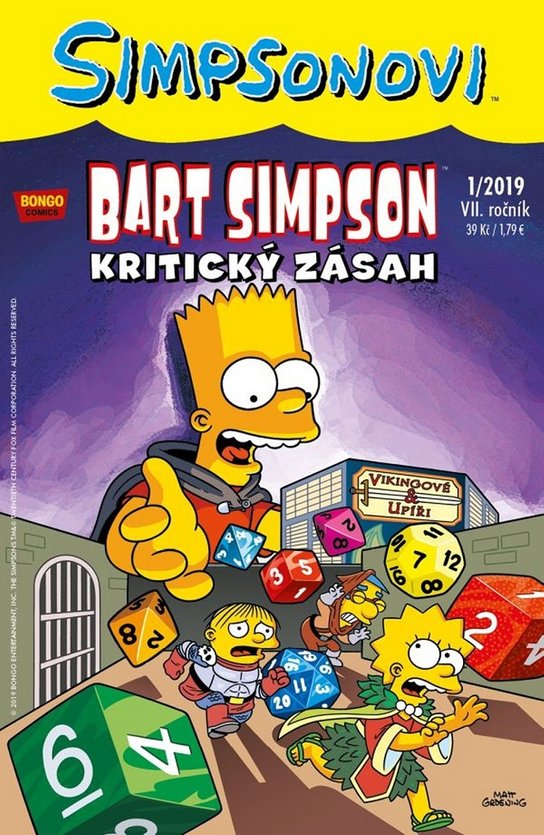 Bart Simpson Kritický zásah