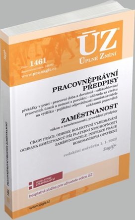 ÚZ 1461 Pracovněprávní předpisy, Zaměstnanost, Kurzarbeit, Odškodňování