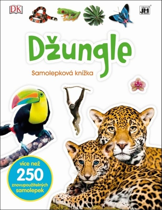 Samolepková knížka Džungle
