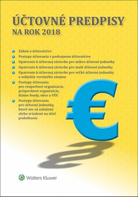 Účtovné predpisy na rok 2018