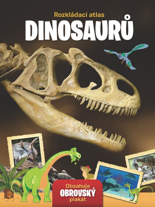 Rozkládací atlas Dinosauři