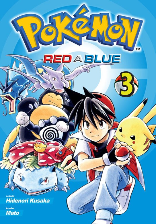 Pokémon Red a Blue 3