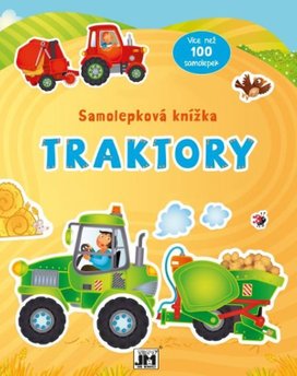 Samolepková knížka Traktory