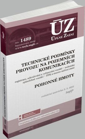 ÚZ 1489 Technické podmínky provozu