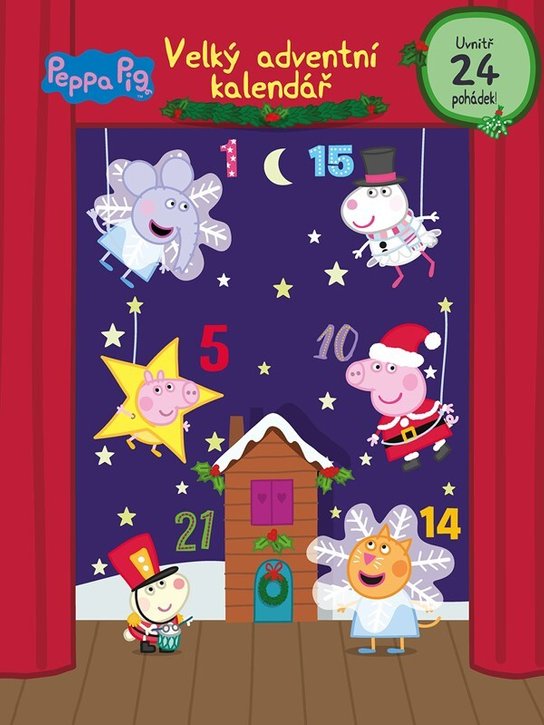 Peppa Pig Velký adventní kalendář
