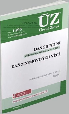 ÚZ 1494 Daň silniční, dědická, z nemovitostí