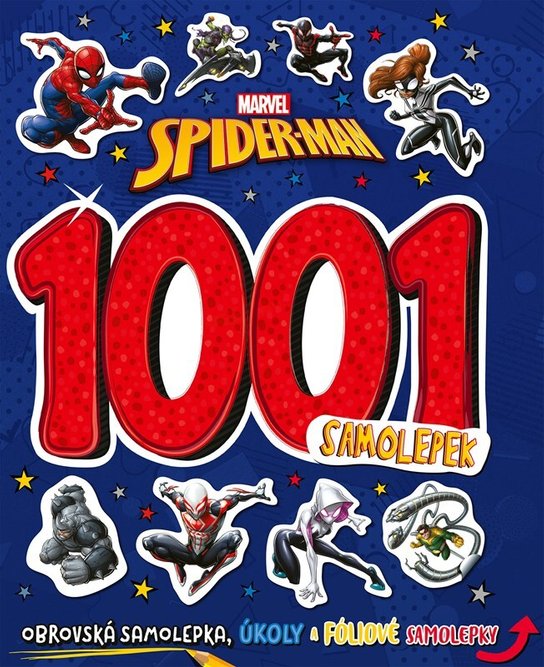 Marvel Spider-Man 1001 samolepek