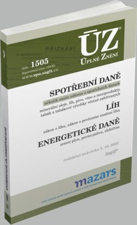 ÚZ 1505 Spotřební daně