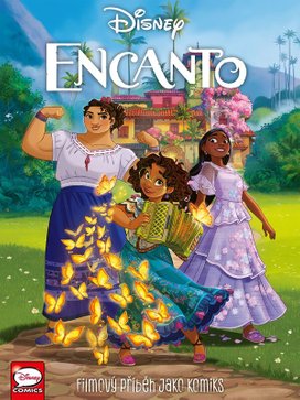 Disney Encanto Filmový příběh jako komiks