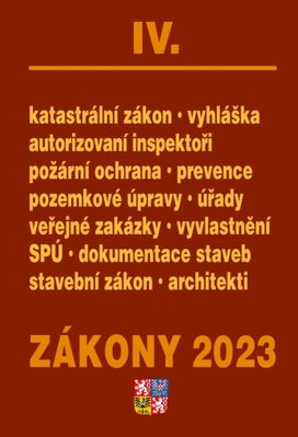 Zákony IV/2023 - Stavebnictví, půda