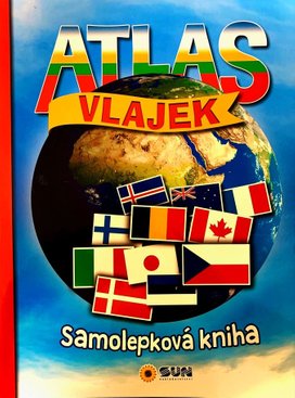 Atlas vlajek Samolepková kniha