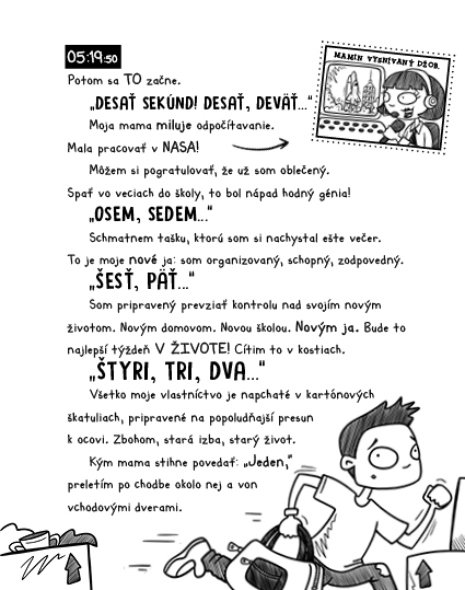 Totálne šialený týždeň - Pondelok
