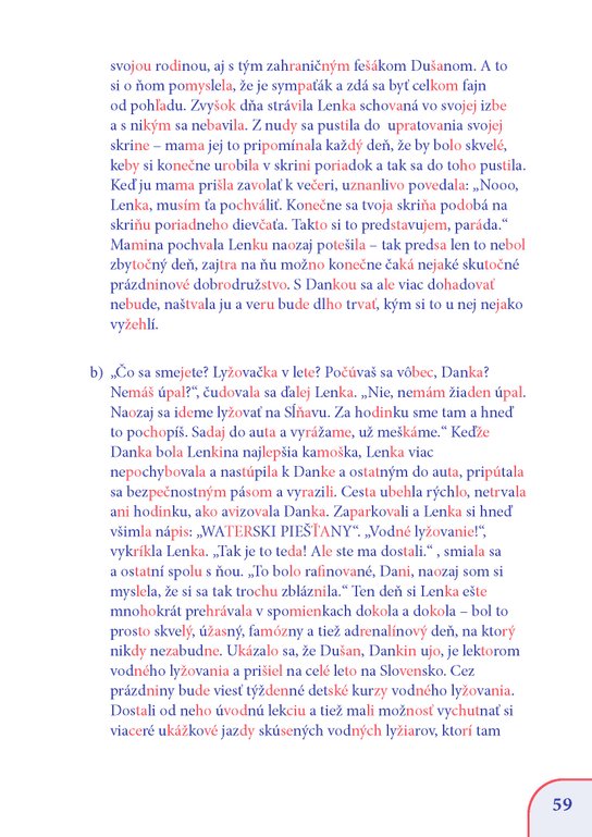 Hry s textom (nielen) pre dyslektikov