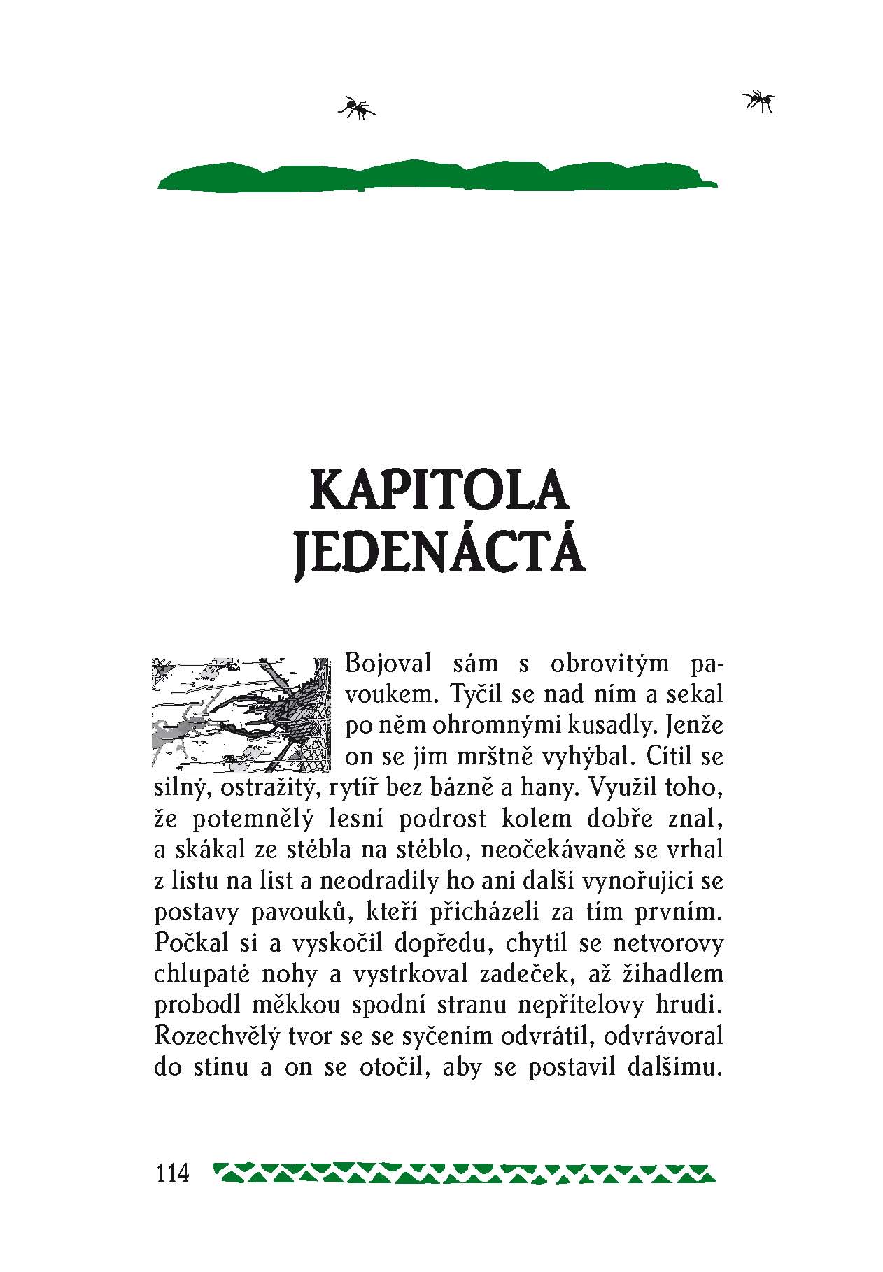 Zašustění v trávě