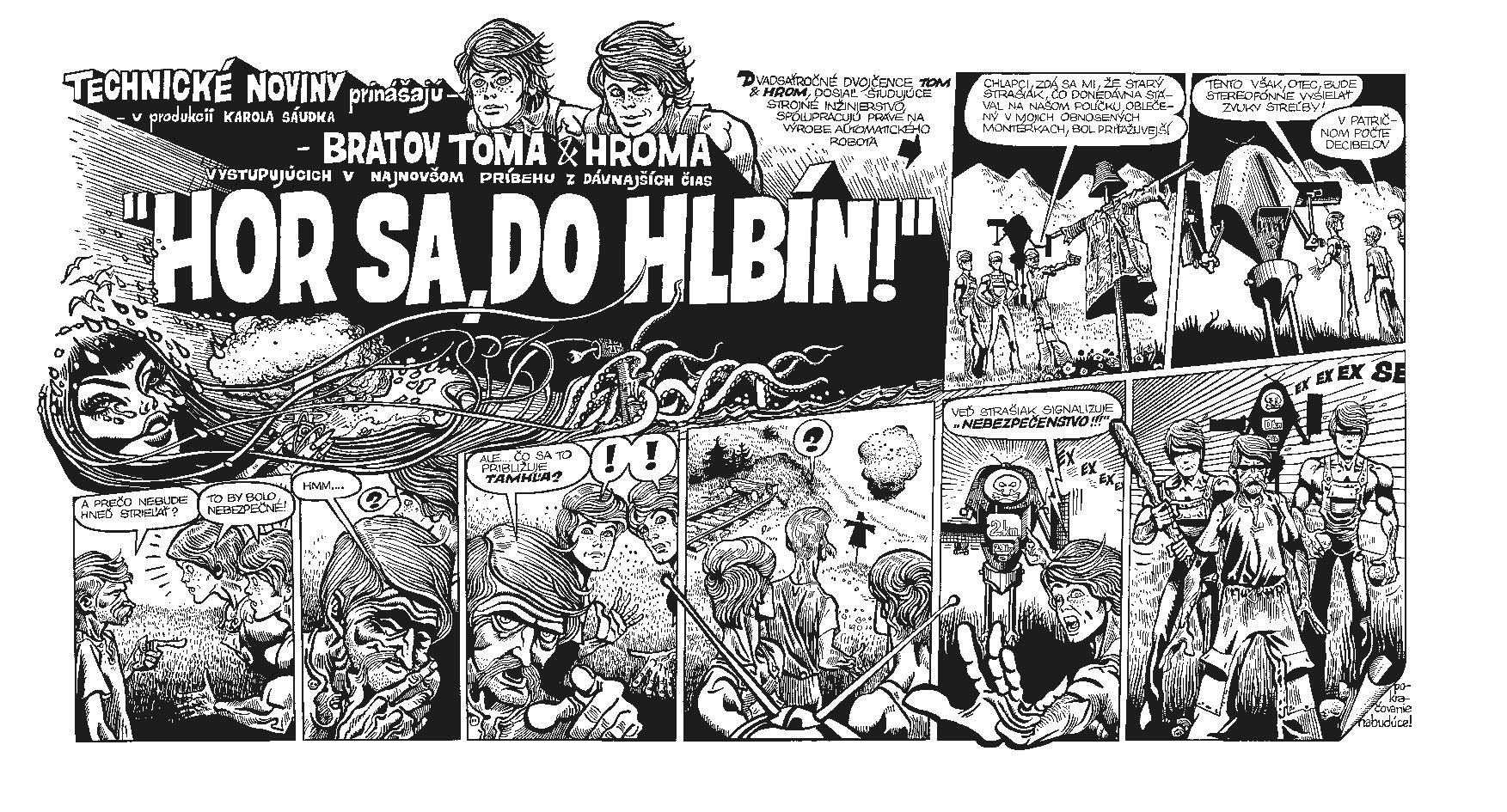 KÁJA SAUDEK: Technické noviny 1971-1977 