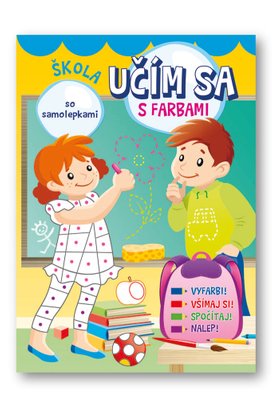 Škola so samolepkami