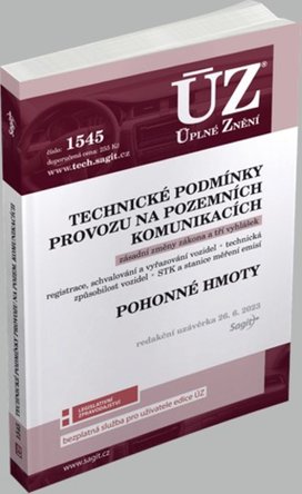 ÚZ 1545 Technické podmínky provozu na pozemních komunikacích