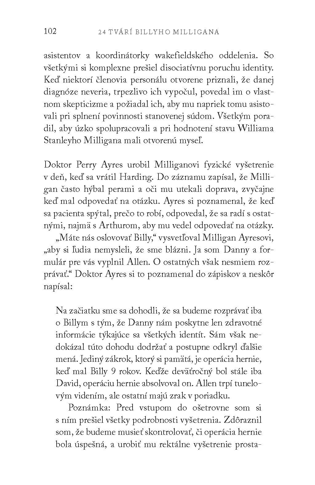 24 tvárí Billyho Milligana