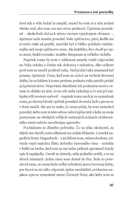Premena a iné poviedky