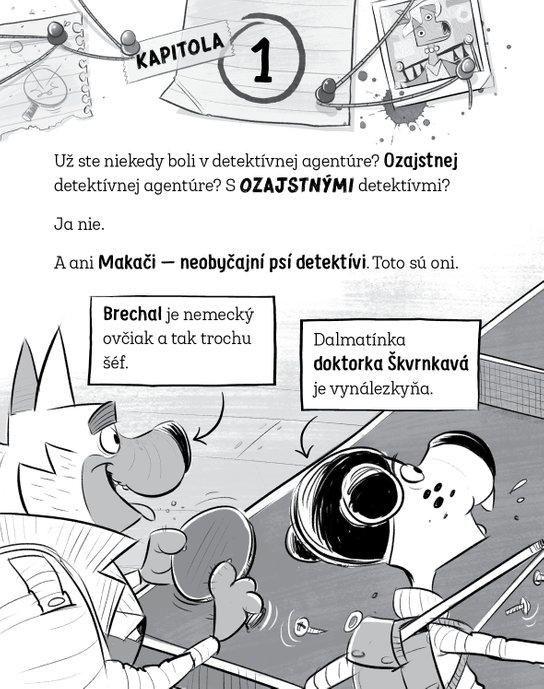 Makači-Havkáči. Neobyčajní psí detektívi 2