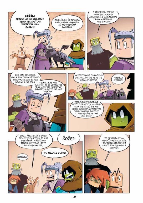 Denník malého Minecrafťáka: komiks 6