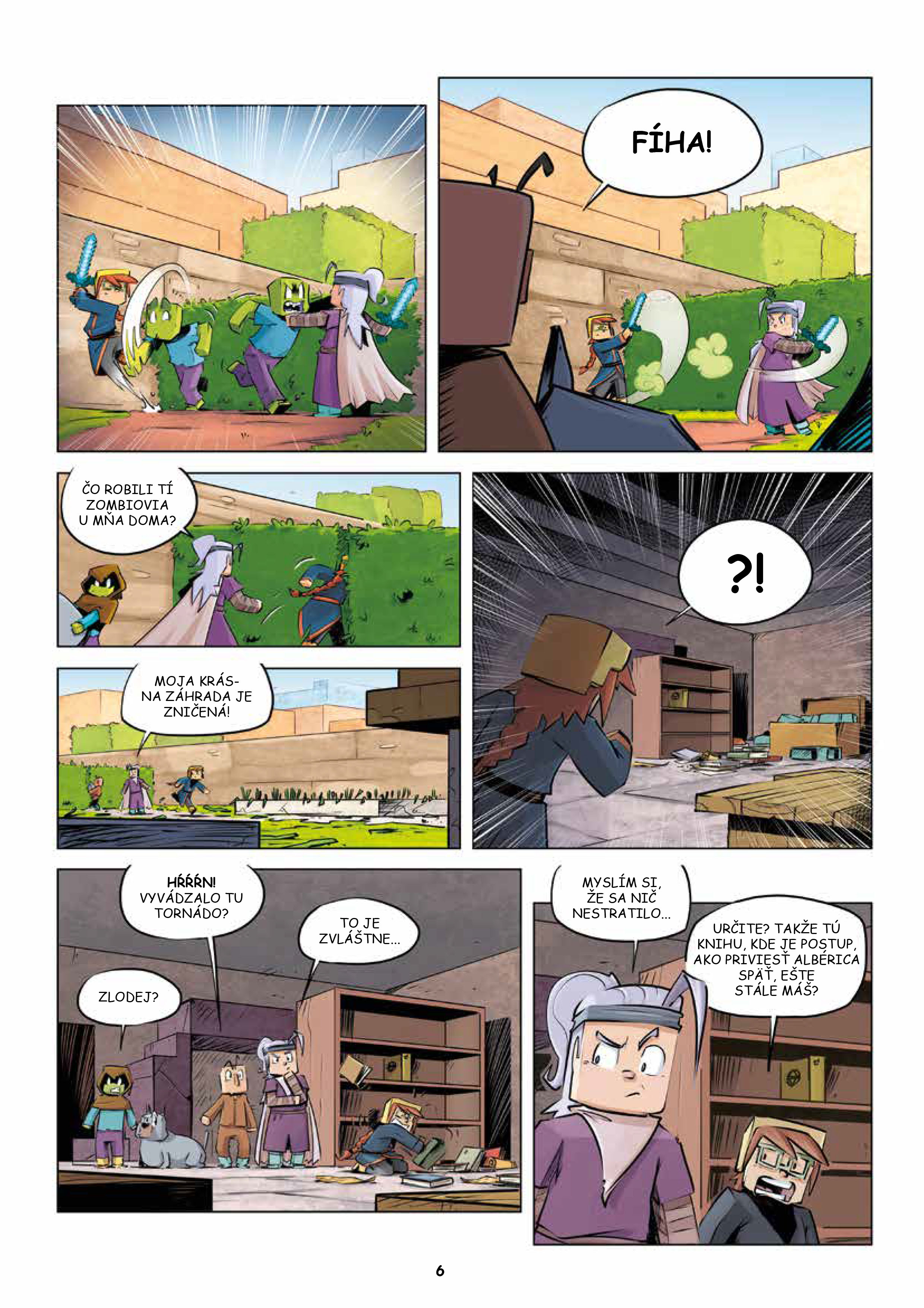 Denník malého Minecrafťáka: komiks 6