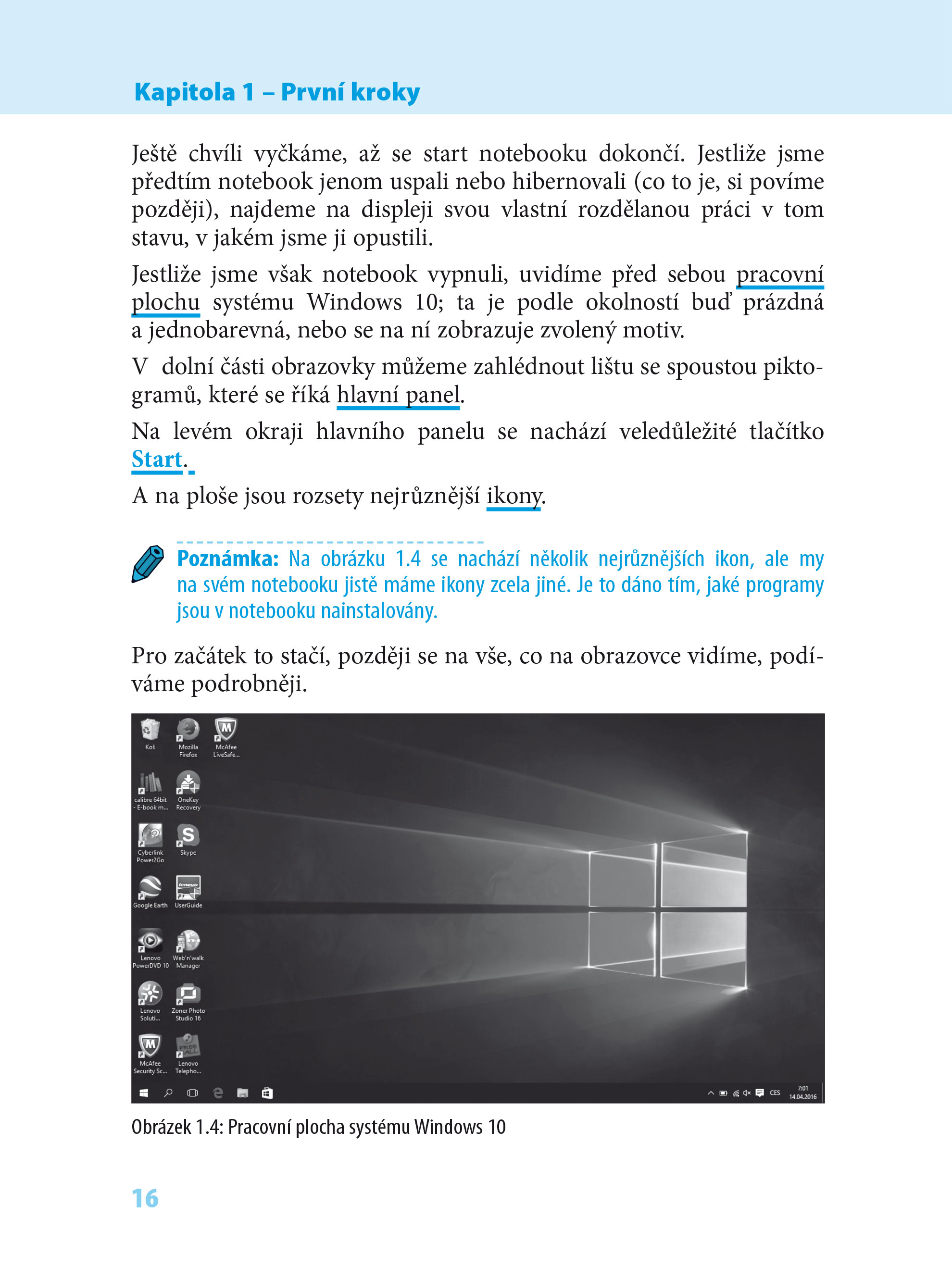 Notebook pro seniory: Vydání pro Windows 10