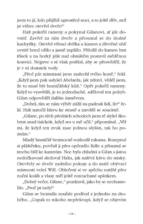 Hraničářův učeň - Hořící most
