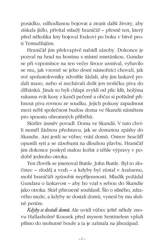 Hraničářův učeň - Obléhání Macindawu
