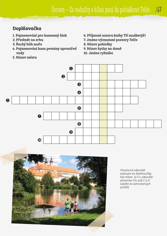 Výlety s tajenkou
