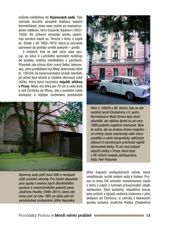 Procházky Prahou