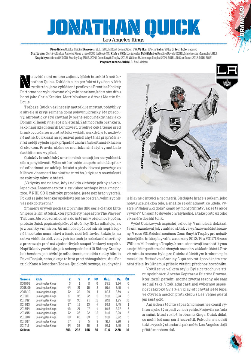 Hvězdy NHL 2019