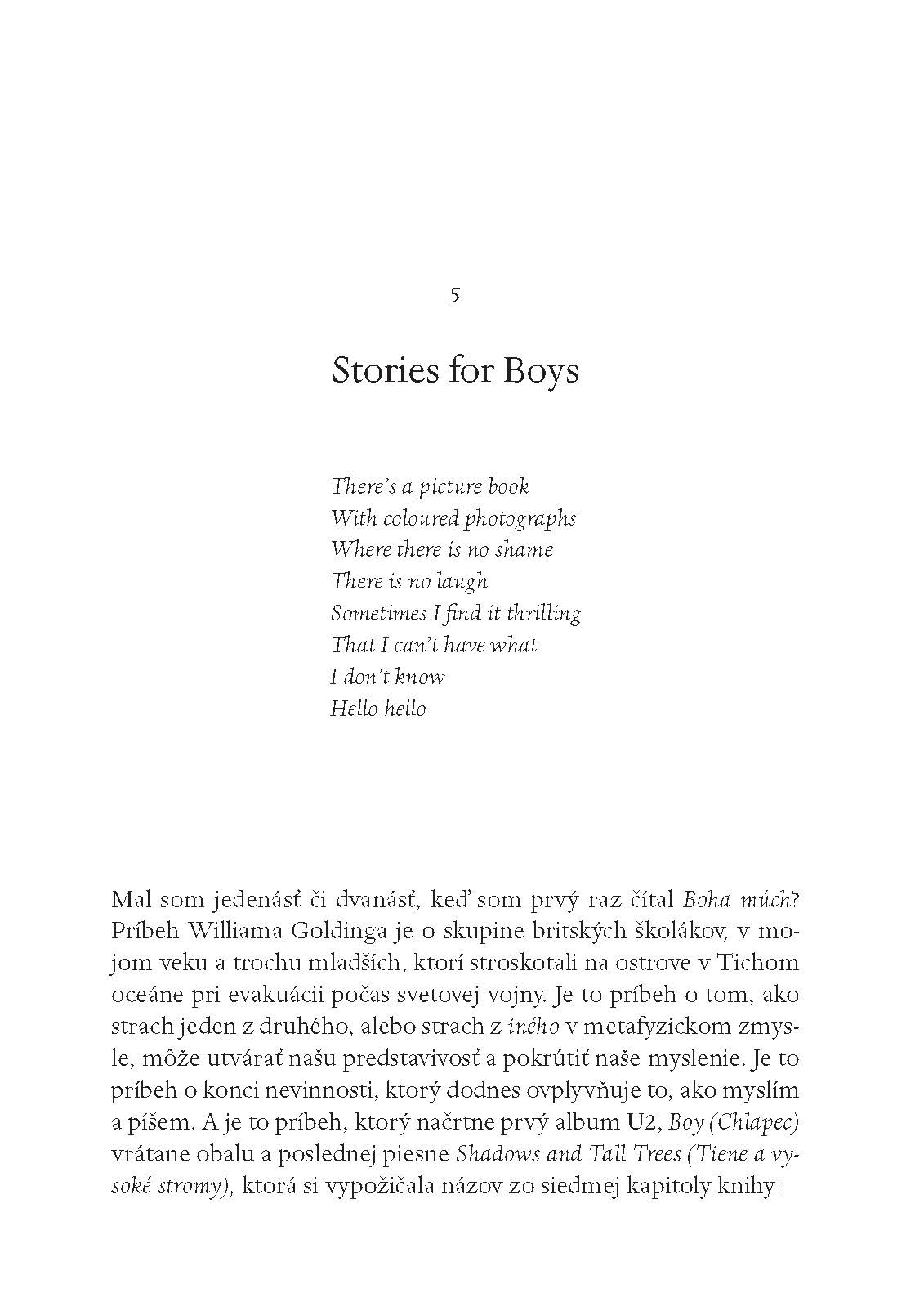Surrender: 40 skladieb, jeden príbeh