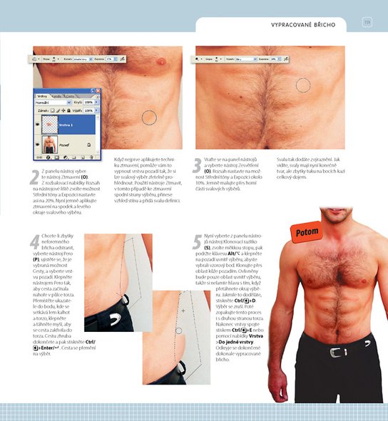 Plastická chirurgie ve Photoshopu