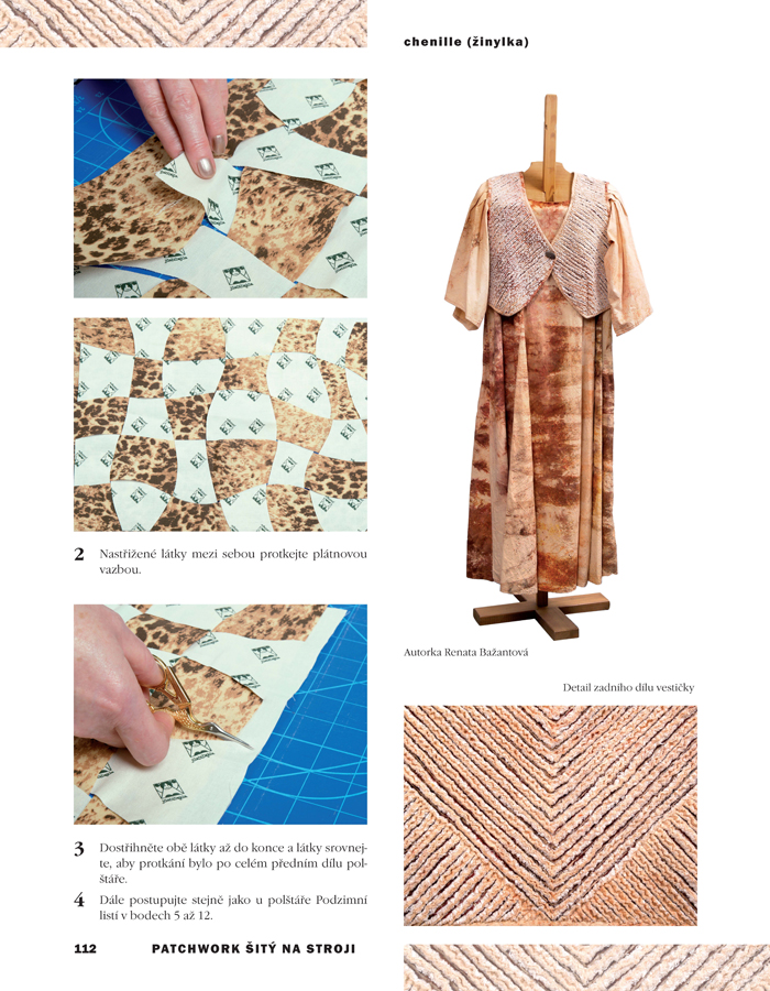 Patchwork šitý na stroji