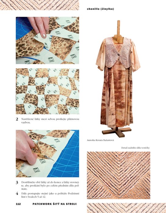 Patchwork šitý na stroji