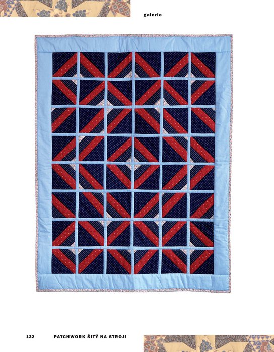 Patchwork šitý na stroji