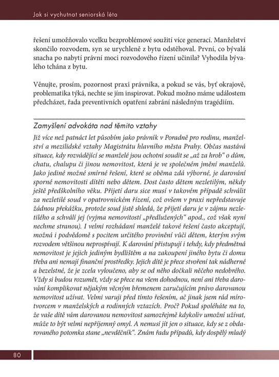 Jak si vychutnat seniorská léta