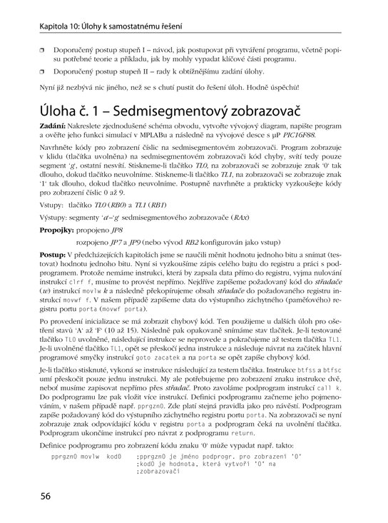Programování mikroprocesorů