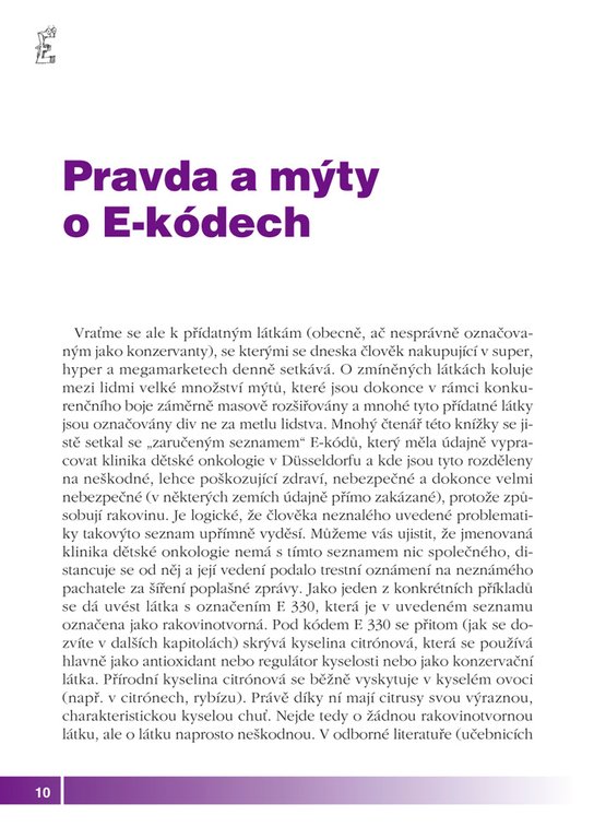 Éčka v potravinách