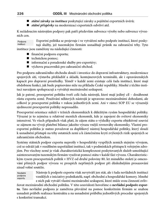 Mezinárodní ekonomie v teorii a praxi
