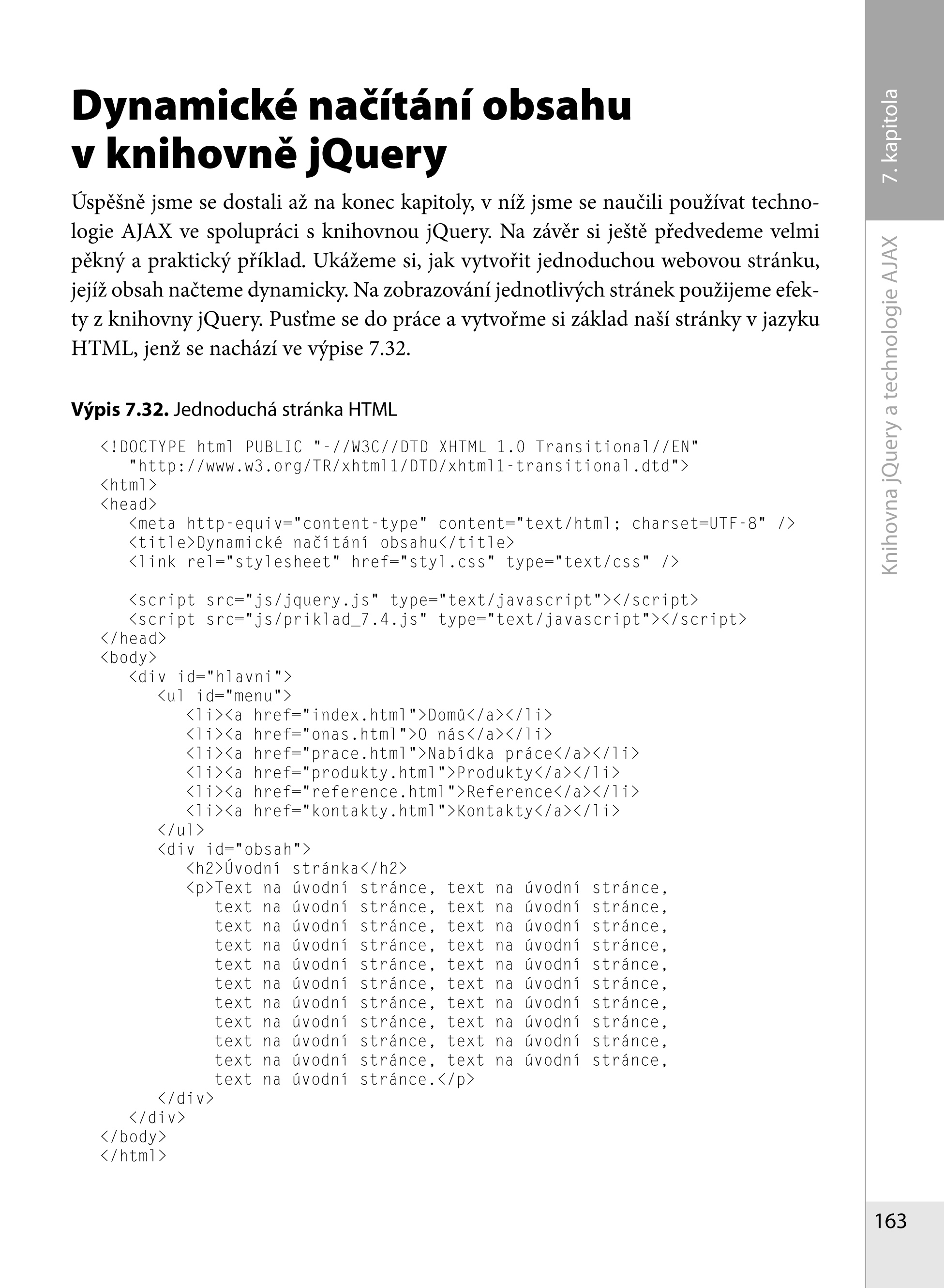 jQuery bez předchozích znalostí