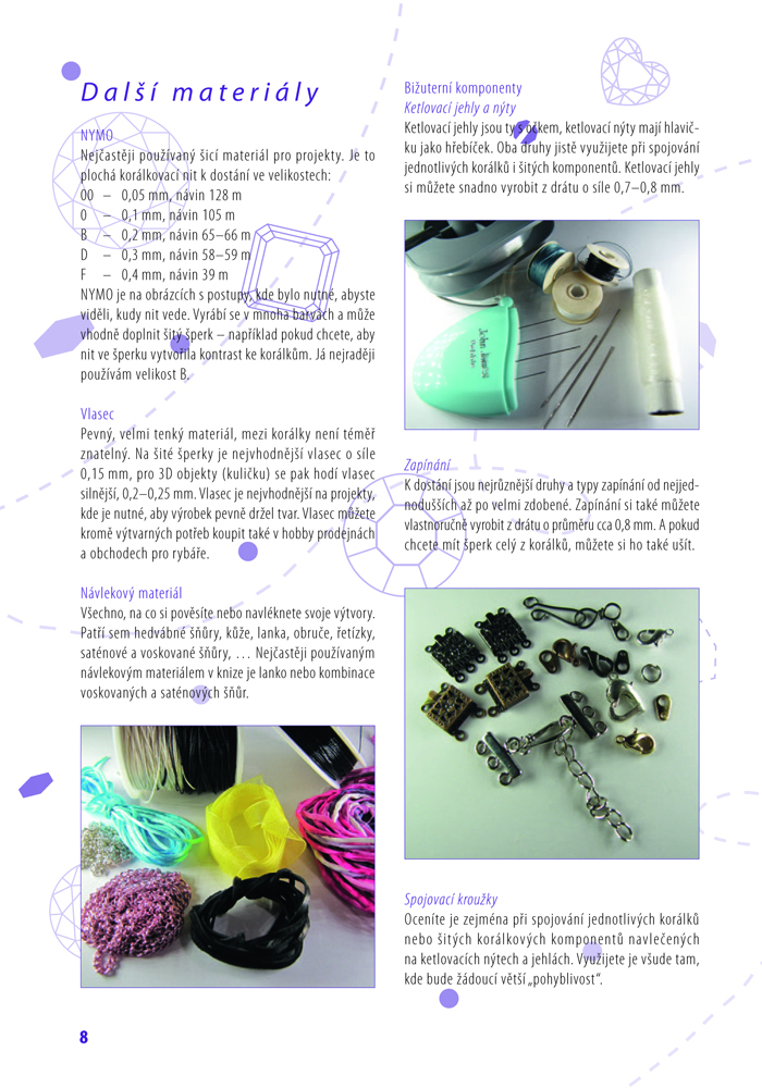 Šperky z korálků Swarovski