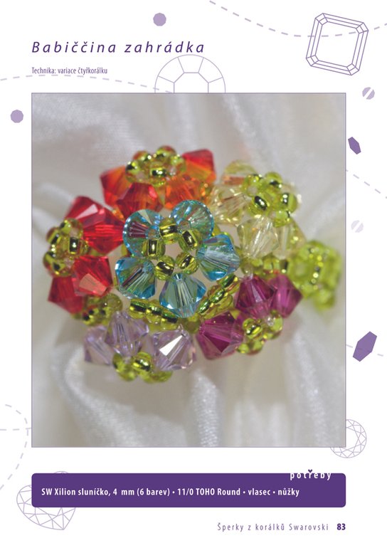 Šperky z korálků Swarovski