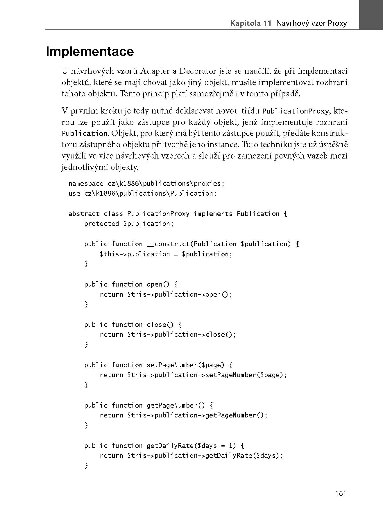 Návrhové vzory v PHP