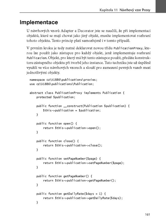 Návrhové vzory v PHP