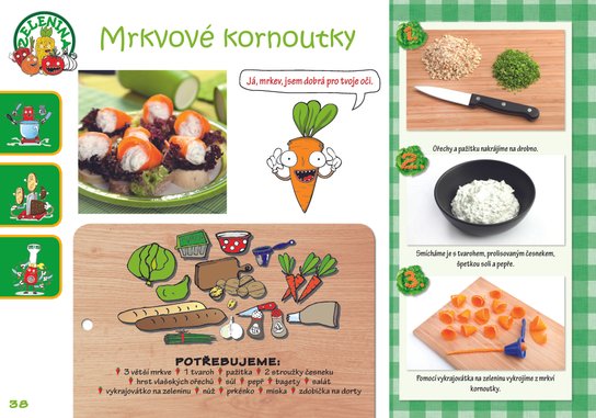 Dětské laskominy z ovoce a zeleniny