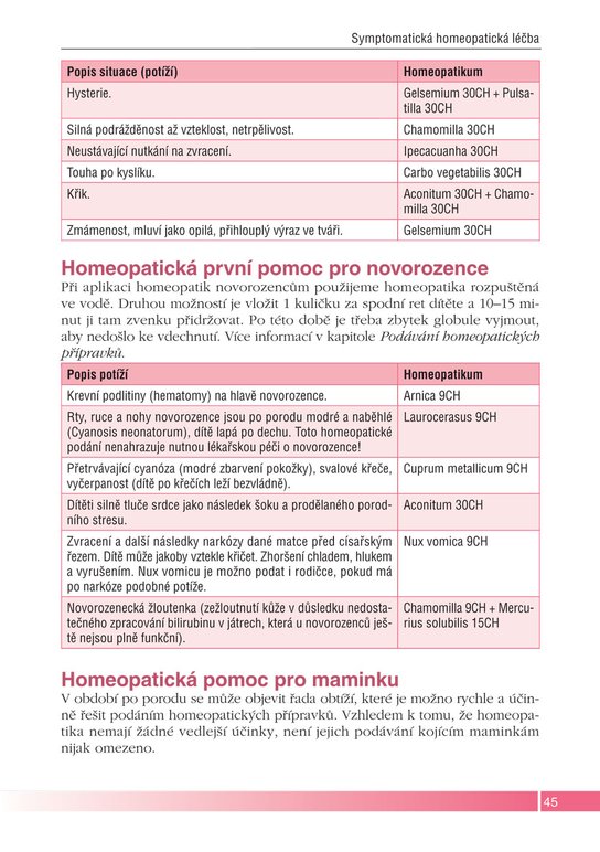 Jak léčit děti homeopatií